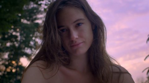 Christine Spang - Pussy Scenes in The Naked Woman (2019)